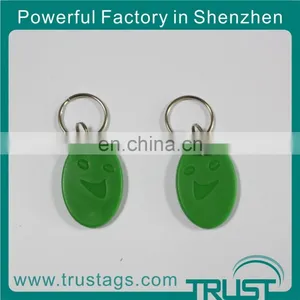 Low Frequency Rfid TK4100 Plastic Key Chain Key Fob thumbnail-3