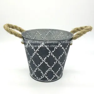 2018 Painting Finish Metal Flower Container for Home&garden thumbnail-3