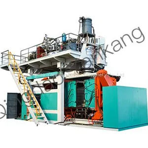 Fully Automatic 2000lpe HDPE Plastic Jerry Can Blowing Making Extrusion Blow Molding Machine Price thumbnail-3