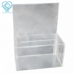 2019 Clear Drop Front Acrylic Sneaker Display Box With Magnets thumbnail-1