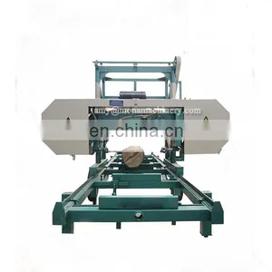 Horizontal Band Saw Mill Wood Log Cutting Machine thumbnail-1