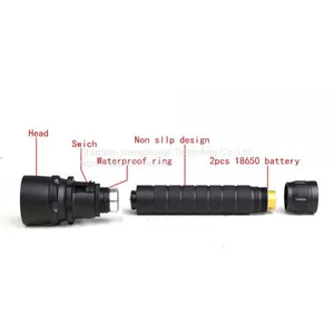 3L2 Super Bright Underwater Diving Flashlight 100m-200m 30W XM-L 3*T6 L2 LED Flashlamp Diver Torch Waterproof Light thumbnail-4
