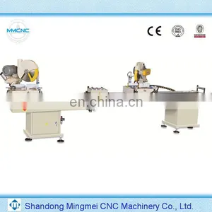 JN Mingmei Double-head Cutting Saw for PVC Profile thumbnail-1