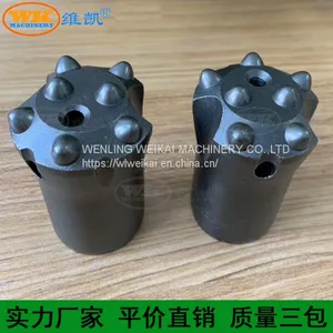 40mm 42mm Drock Drill Button Bit With 6 7 11 12 Degree Taper thumbnail-3