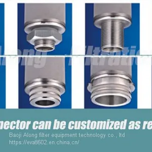 Fluid Filtration SS316 Sintered Filter Pipe , Porous Tube Cylinder With High Strength and Sturdy and Durable thumbnail-5
