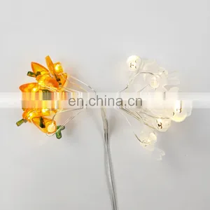 New Design LED Easter Bunny Rabbit Copper Wire Light for Ins Hot Home Decorative Night Lights Holiday Lighting Decoration thumbnail-6