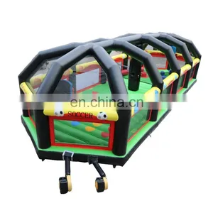 All In One Inflatable Sports Arena Bouncer Backyard Combi Sport Game Court Twister Joust Poles Bouncy Jumping Bounce House thumbnail-4