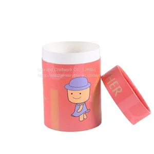 Cylinder Packaging Tea Cans Food Cans Packaging Boxes Dried Fruit Flower Tea Gift Bags Paper Cans Logo Printing thumbnail-2