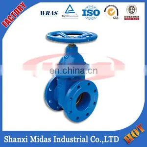 DIN F4 NRS Metal Seated Cast Iron Gate Valve,stem Gate Valve 3 Inch, Sluice Water Gate Valve thumbnail-6