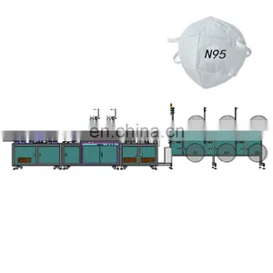 Automatic Mask Making Machine N95 Mask Making Machine Fish Medical Surgical Mask Making Machines thumbnail-3