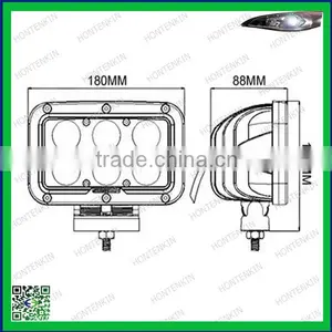 New 7 Inch Led Work Lighting for 60W Cree Led Work Lighting thumbnail-2