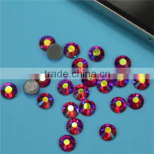 High Quality Siam ab Colour Non Hotfix Motif Designs Rhinestone Girl Dress Garment Accessories thumbnail-2