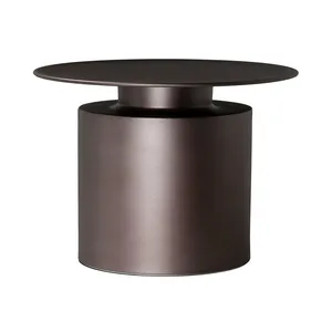 New Modern Bucket Large Coffee Table Cocktail Tables Brass Coffee Table Fish Tank Table thumbnail-4