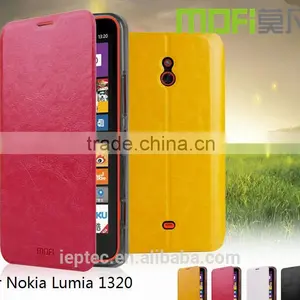 MOFi Wholesale PU Leather Mobile Phone Flip Cover Cases for Nokia Lumia 1320 thumbnail-1