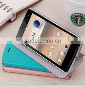 MOFi Case Celular Leather Housing for OPPO Find 7, Phone Handset Coque Flip Back Cover for OPPO X9007 thumbnail-2