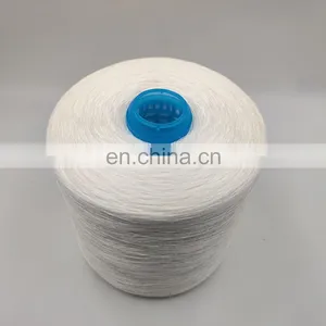 1005 Polyester Nylon 6 Nylon 66 Bonded Raw White Sewing Thread Dyeing Tube for Leather Products thumbnail-3