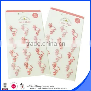Customized Museum Products Flamingo Paper Clip Cute Animal Shape thumbnail-1