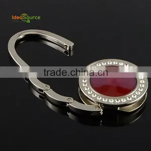 Classic Round Padlock Handbag Holders For Tables Wholesale 15 Colors Available, High Quality Bag Hook Holder thumbnail-2