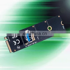 Ngff M.2 Slot To Usb 3.0 Pci-e Riser Card M2 Slot Extender Adapter For Computer thumbnail-1
