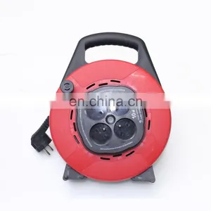 Ingelec Brand 4 Gang French Round Extension Cable Reel Socket With thumbnail-3