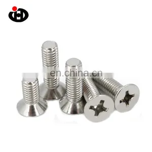 China Sell High Quality ISO9001 Stainless Steel Cross Countersunk Head DIN965 Machine Screws thumbnail-1