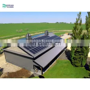 Single Pitch Roof Portal Frame Steel Structure Two Story Building Warehouse thumbnail-3