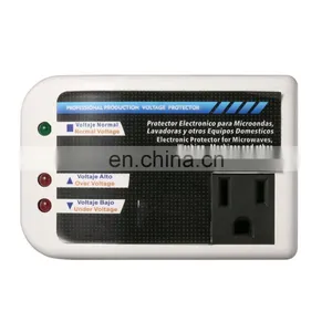 SC-V102 120V Sul Americano Protetor Elétrico de Tensão, protetor de tensão para ar-condicionado CA, geladeira e micro-ondas thumbnail-3