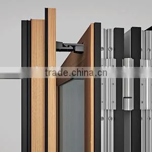 Aluminum Exterior Glass Folding Door With AS2047 thumbnail-5