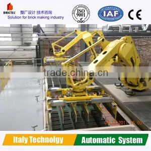 China Goods Wholesale Clay Brick Production Line Wih Robot Stacking thumbnail-2