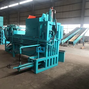 Square Silage Bale Electric Hay Baler Machine Hydraulic Press Rice Husk Baling Machine thumbnail-4