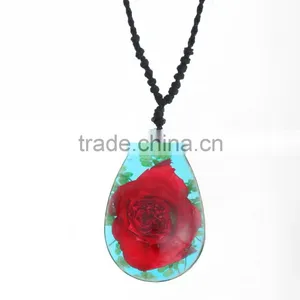 Lovely Gift Real Flowers Resin Fashion Pendant thumbnail-6