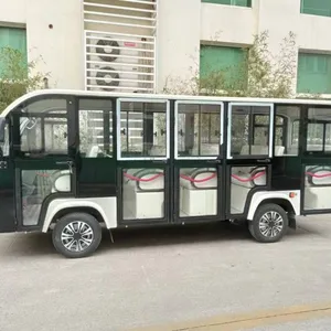 14-seater Enclosed Electric Sightseeing Vehicle With Doors for Parks, Schools and Scenic Spots in Xuzhou thumbnail-5