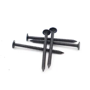 Round Head Black Ring Shank Nails for Pallet Manufacturing and Repair thumbnail-2