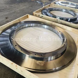 Girth Gear for 4.8×72m Rotary Kiln, 42CrMo4, Module 35, Full Casting With Ultrasonic Test thumbnail-5