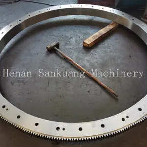 Durable External Gear Slewing Ring Bearing for Marine Offshore Port and Mining Machinery thumbnail-4