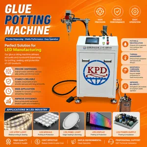 Power Steering Console Two Part Epoxy pu Silicone Dispensing and Filling Glue Machine thumbnail-5