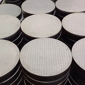 Black Rubber Cylinder Pad for Vibration Damping and Shock Absorption thumbnail-4