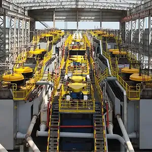 CIL CIP Gold Processing Plant 50-500 TPD Gold Smelting Furnace High Efficiency One Stop Solution thumbnail-3
