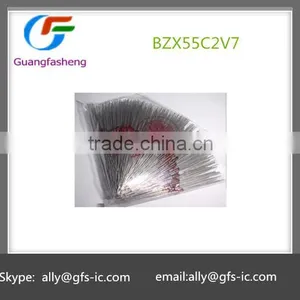 1/2W 0.5W Diode BZX55C2V7 2.7V 2V7 Zener Diode DO-35 thumbnail-1