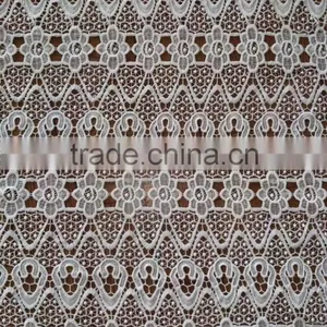 2016 Embroidery Polyester Lace Milk Silk Full Lace Fabric For Garment Accessory thumbnail-5