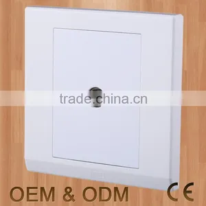 China Suppliers Wall Mounted One Gang Satellite Socket thumbnail-2