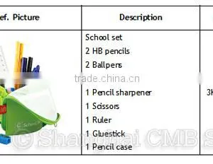 Hot Sale Office and School Supply Stationery Items Desk Set thumbnail-2
