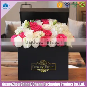 Wholesale China Smooth Surface Printed Luxury Flower Box thumbnail-1