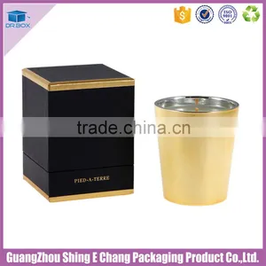 Hot Stamping Luxury Candle Jars With Custom Logo High Quality Tealight Candle Packaging thumbnail-4