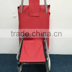 Promotional Shopping Trolley Bag With Seat thumbnail-3
