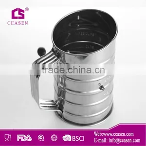 Hot Selling Stainless Steel Flour Sifter Sieve thumbnail-1