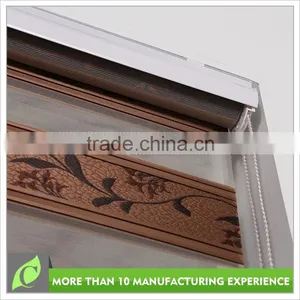 Top Sale Factory Wholesale Transparent Color Blind Jacquard Zebra Blind thumbnail-2
