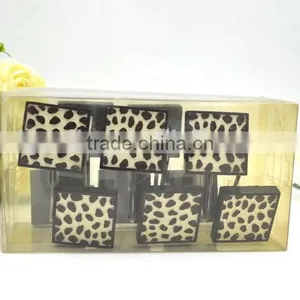 Giraffe Pattern Polyresin Shower Curtain Hooks thumbnail-1