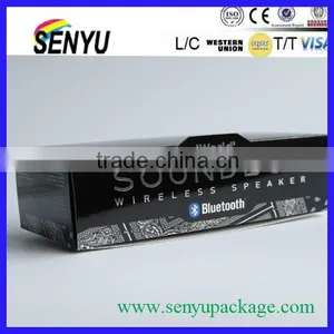 Golden Color Package Box for Electronic Products/good Quality Package Box thumbnail-1