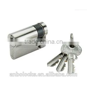 Sliding Bathroom Door Lock With Half Cylinder for Emergency thumbnail-3